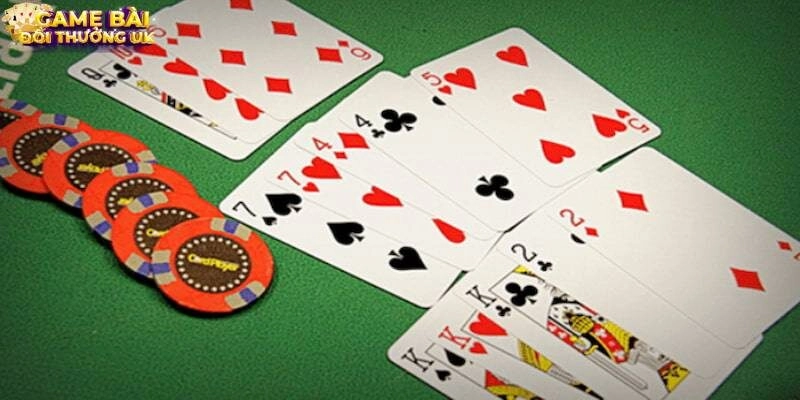 Bài mậu binh xếp bài theo 3 chi